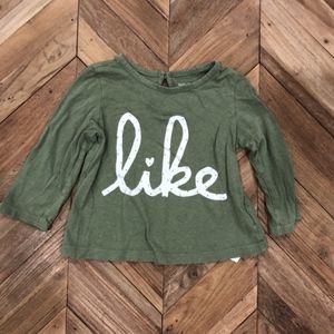 Gap “like” Green Tee